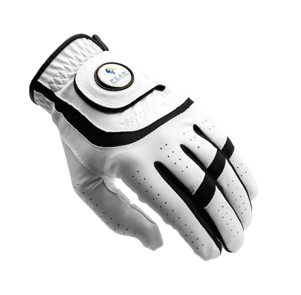 Customized Golf Glove for Peak by Millennium Logo Glove